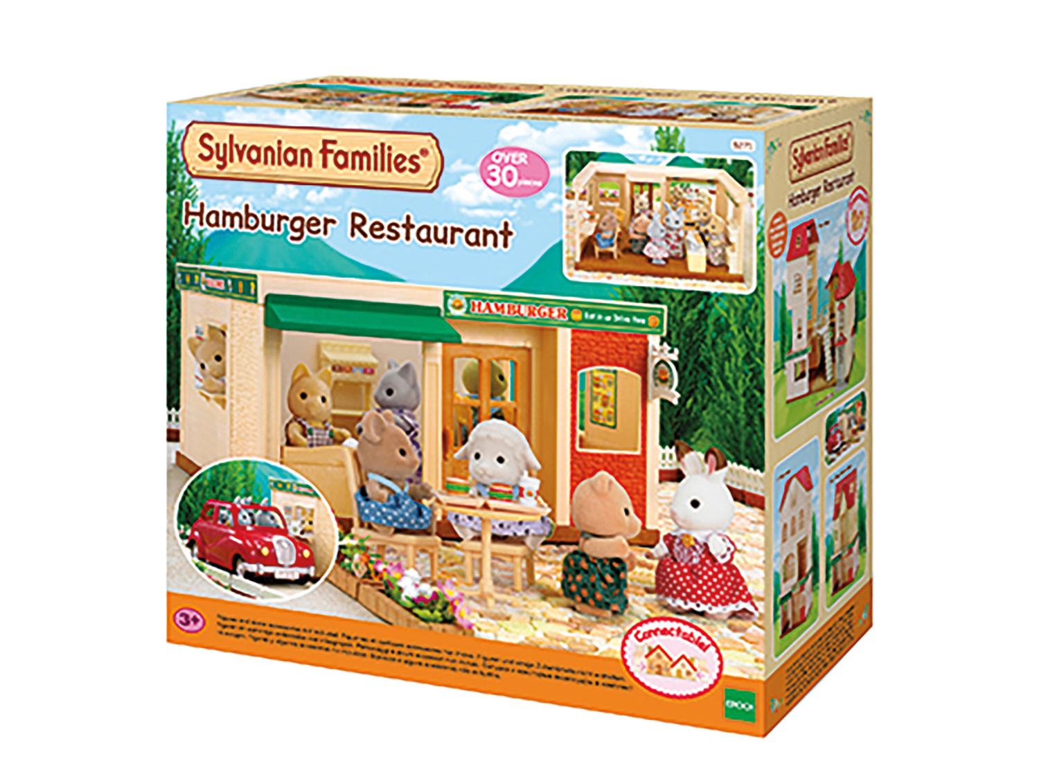 Restauracja z hamburgerami , cena 59,00 PLN
- 19 x 32 x 35 cm
- zestaw z mebelkami ...