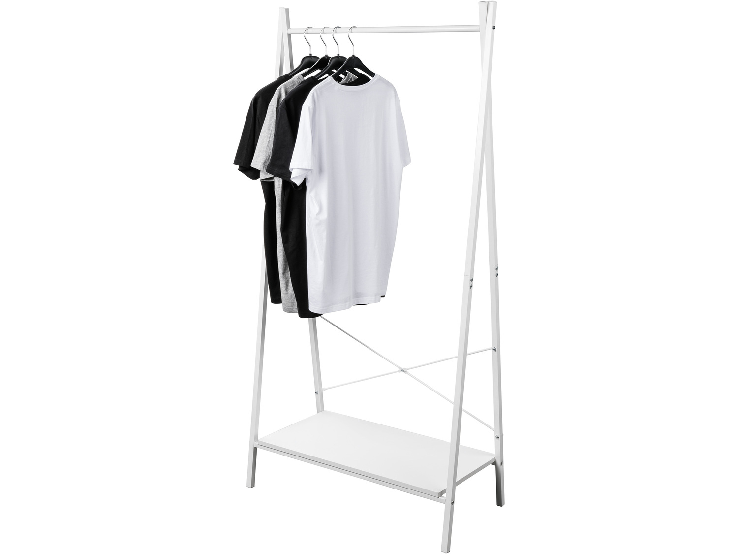 Stojak na ubrania Livarno, cena 79,90 PLN 
- wymiary: 80 x 40 x 160 cm (szer. x ...