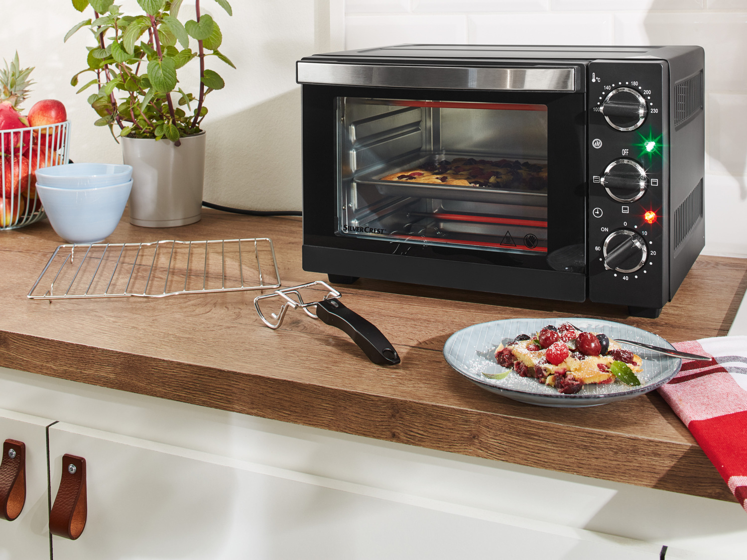 Piekarnik elektryczny z funkcją grilla 1200 W Silverscrest Kitchen Tools, cena ...