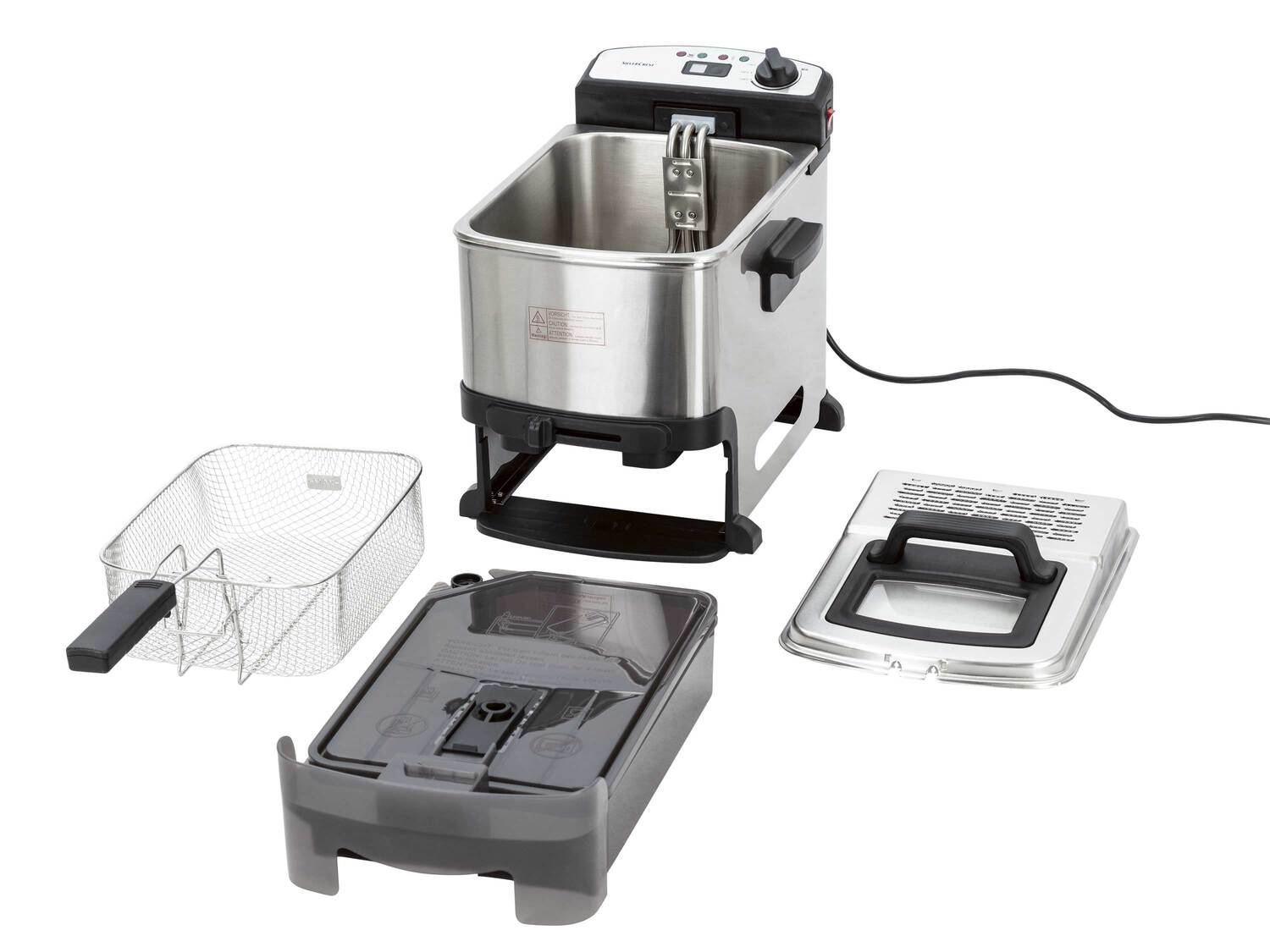 Frytkownica 2300 W Silverscrest Kitchen Tools, cena 249,00 PLN
- cyfrowy timer ...