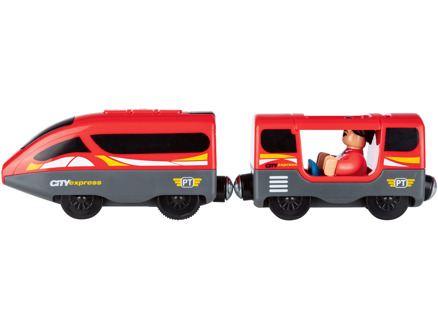 Pociąg osobowy lub lokomotywa transportowa Playtive, cena 59,90 PLN
3 zestawy ...