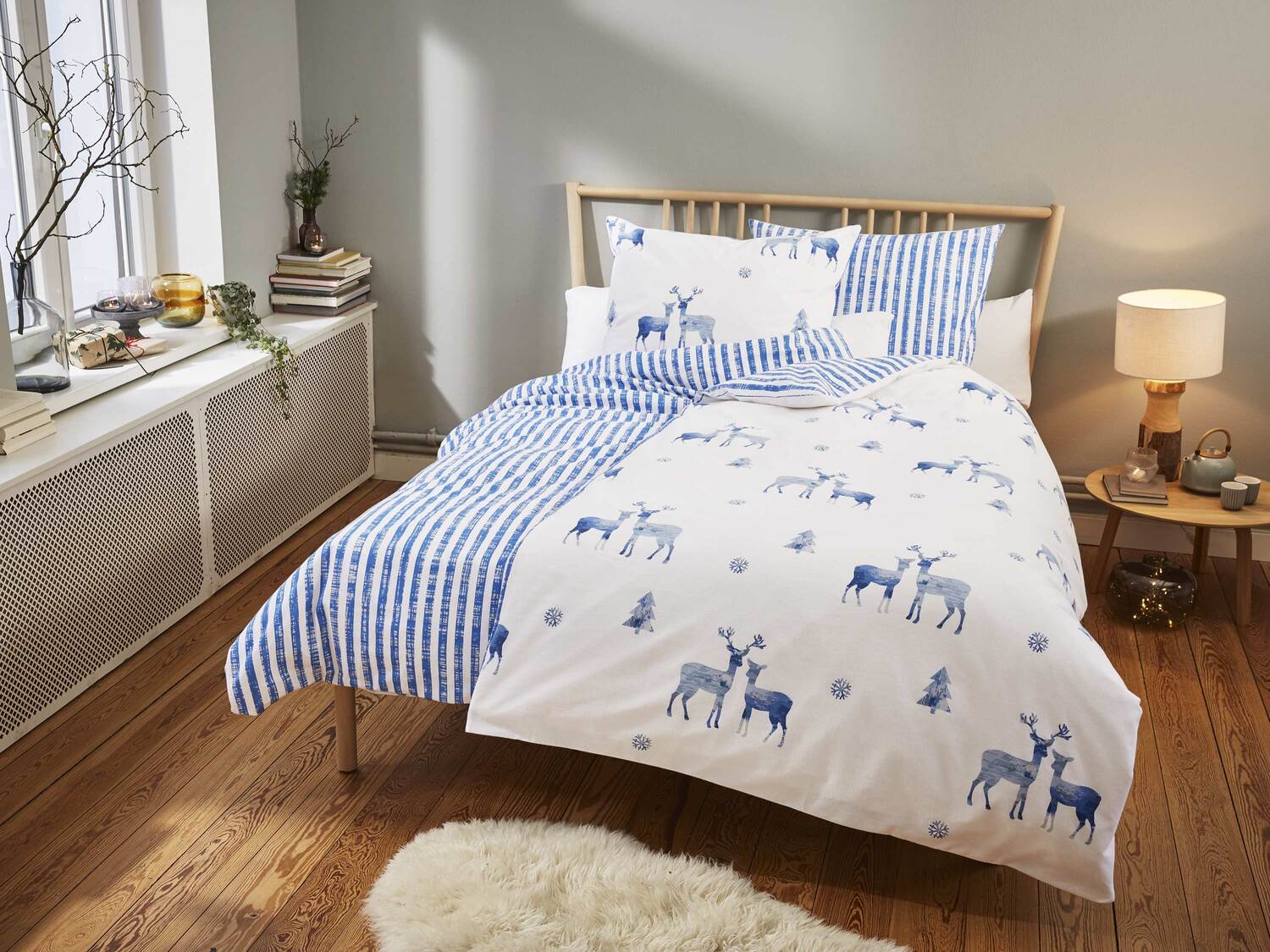 Pościel z flanelą Meradiso, cena 49,99 PLN
2 poszewki na poduszkę 70 x 80 cm, ...