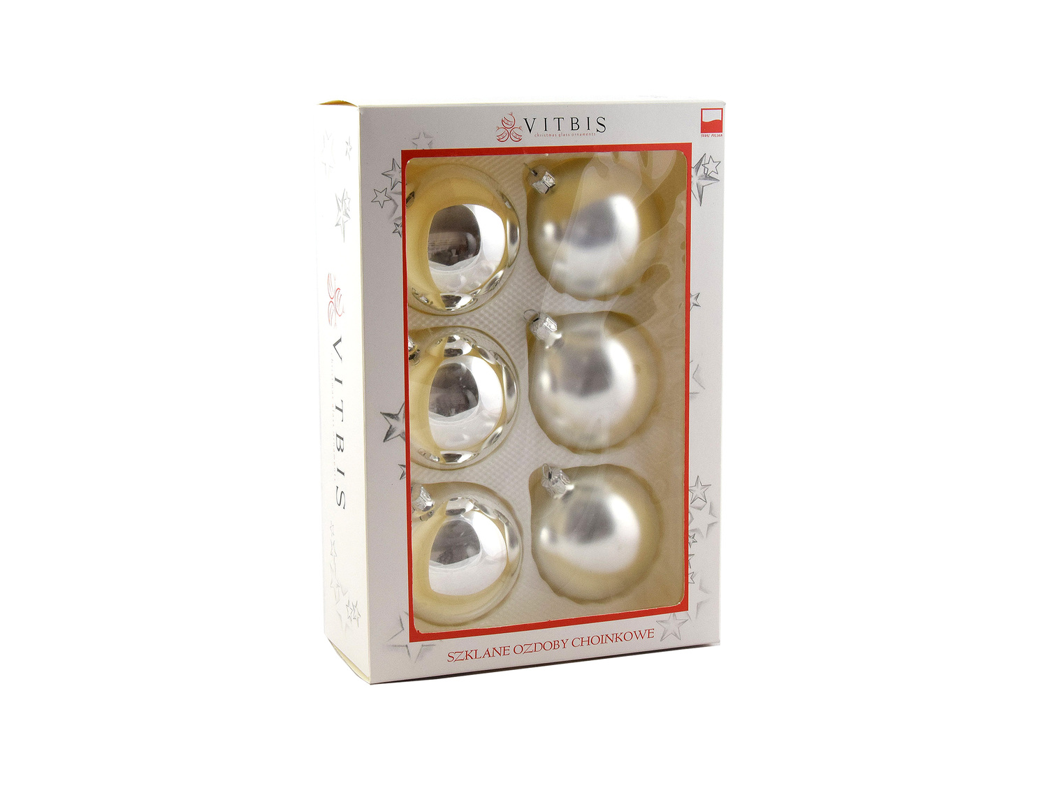 Bombki szklane 80 mm, 6 szt. , cena 14,99 PLN
4 zestawy do wyboru
Opis
- wyprodukowano ...