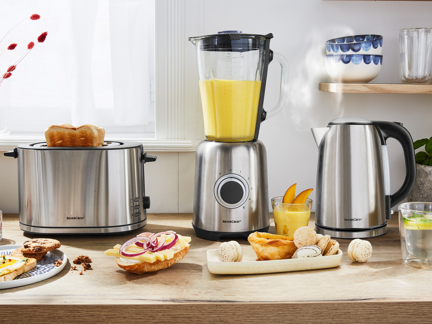 Czajnik elektryczny 3100 W Silverscrest Kitchen Tools, cena 89,90 PLN
- duża moc ...