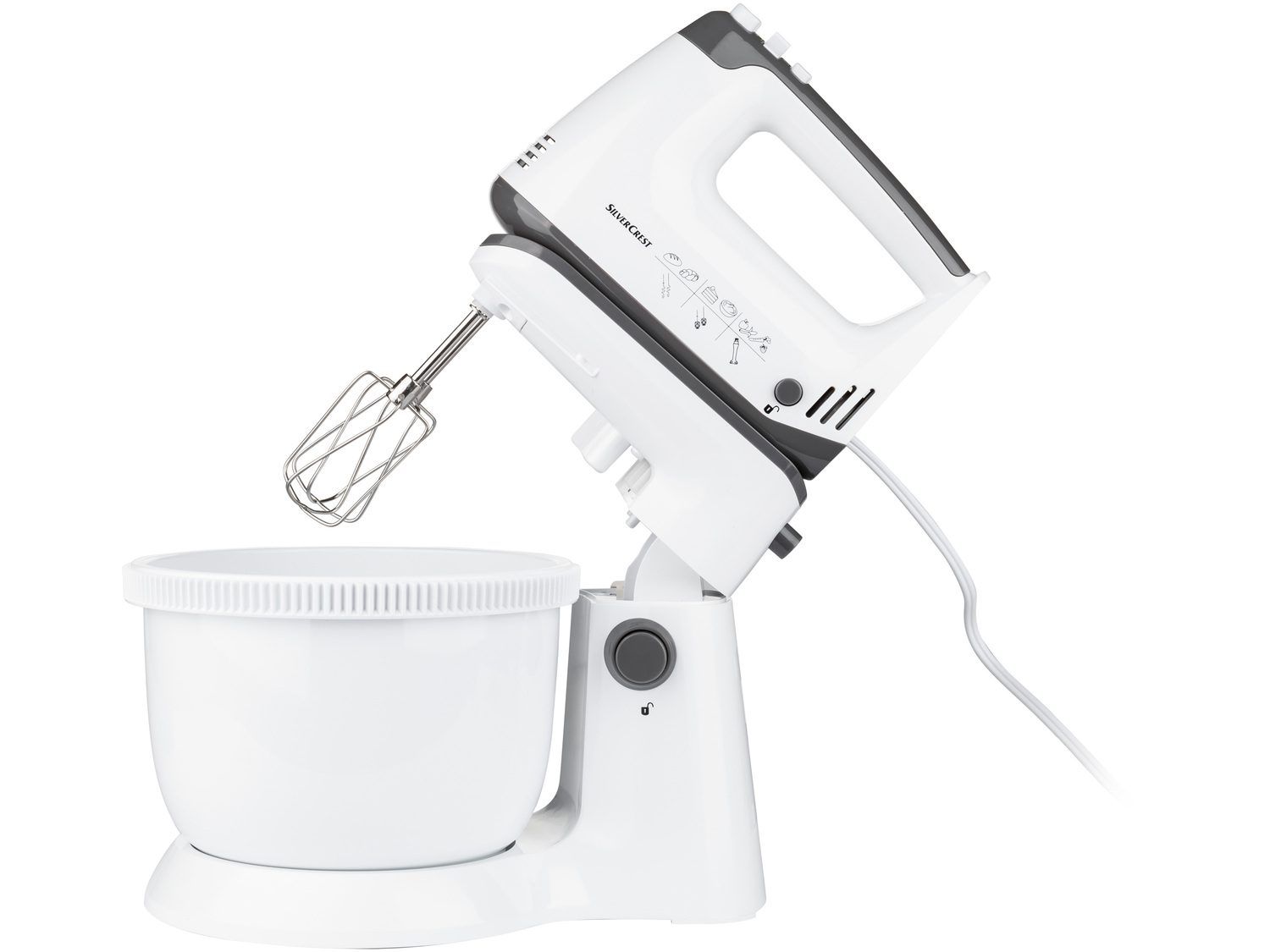 Mikser 300 W z obrotową misą i funkcją blendera Silverscrest Kitchen Tools, cena ...