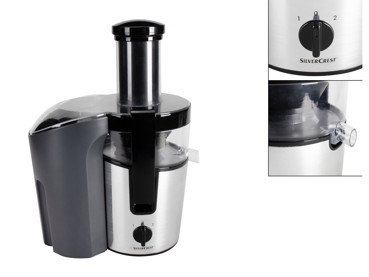 Sokowirówka 800 W Silverscrest Kitchen Tools, cena 149,00 PLN
- 2 poziomy prędkości
- ...