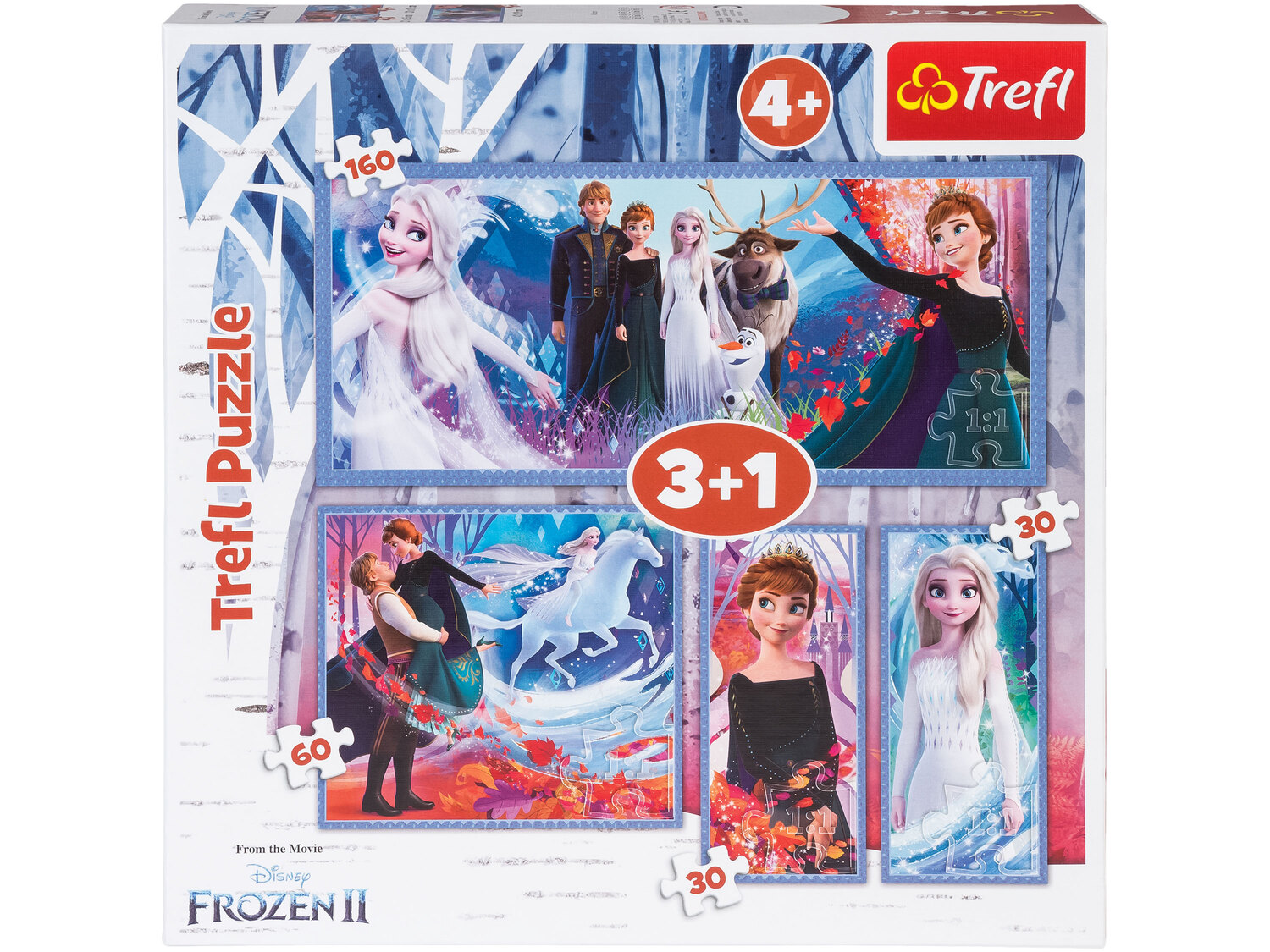 Puzzle Trefl, cena 17,99 PLN
4 zestawy do wyboru
Opis
- 4+