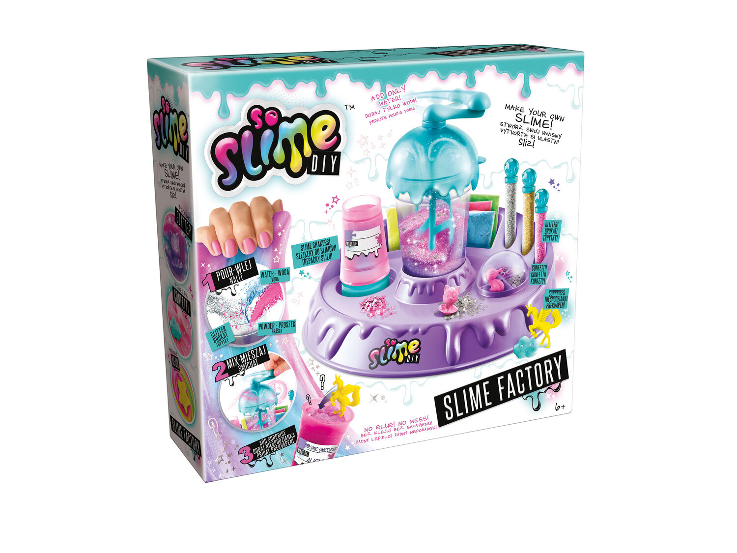So Slime DIY Fabryka Slime’ów , cena 77,00 PLN
- w zestawie: fabryka slimów, ...