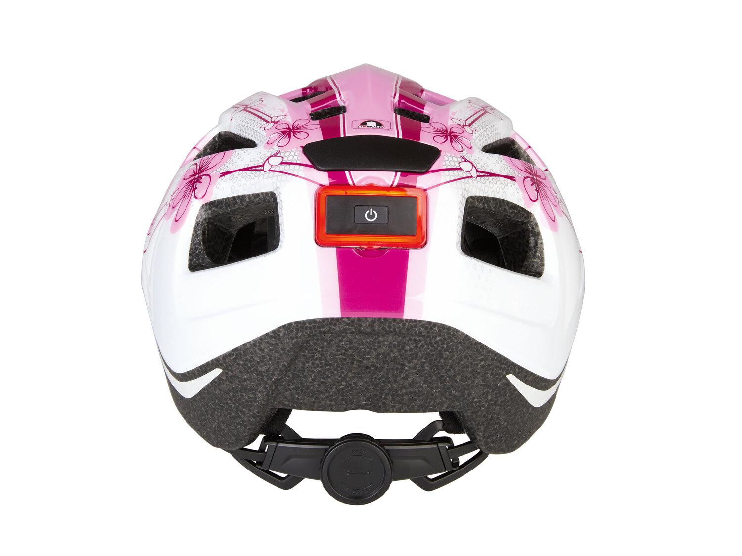 Kask rowerowy dziecięcy z tylną lampką Crivit, cena 54,90 PLN
- rozmiar: 49-54 ...