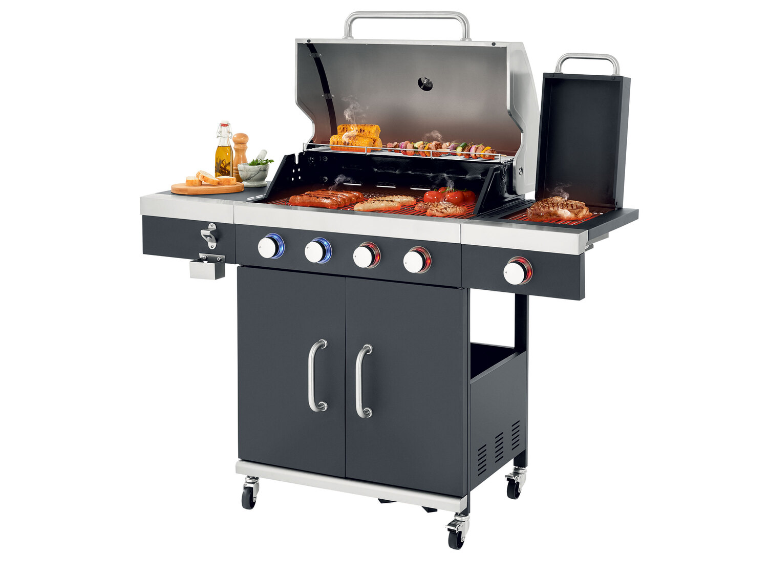 Grill gazowy 4-palnikowy Powerzone, Power Zone, cena 1199,00 PLN
- powierzchnia ...