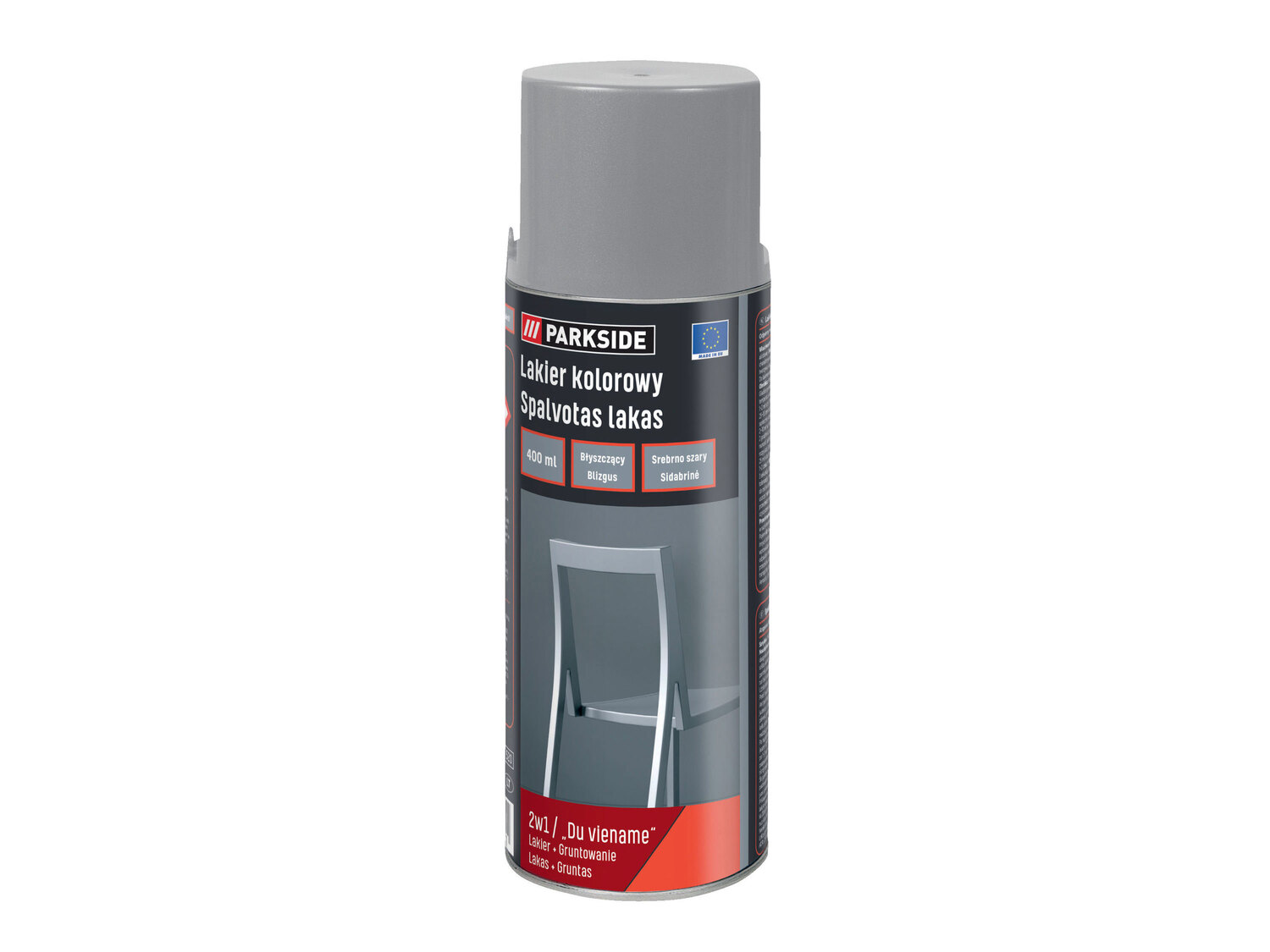Lakier szybkoschnący w sprayu 400 ml , cena 14,99 PLN
- do metalu, drewna, tworzywa ...