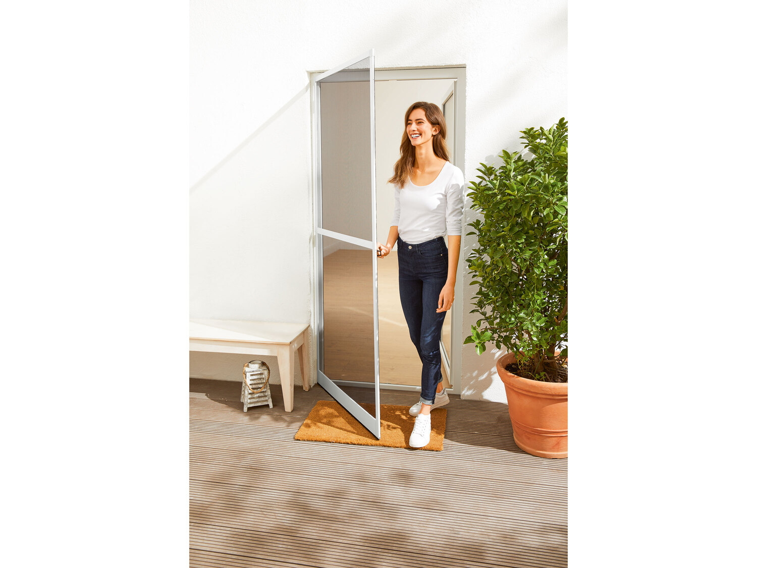 Moskitiera drzwiowa z aluminiową ramą 100 x 210 cm , cena 129,00 PLN
- maks. ...