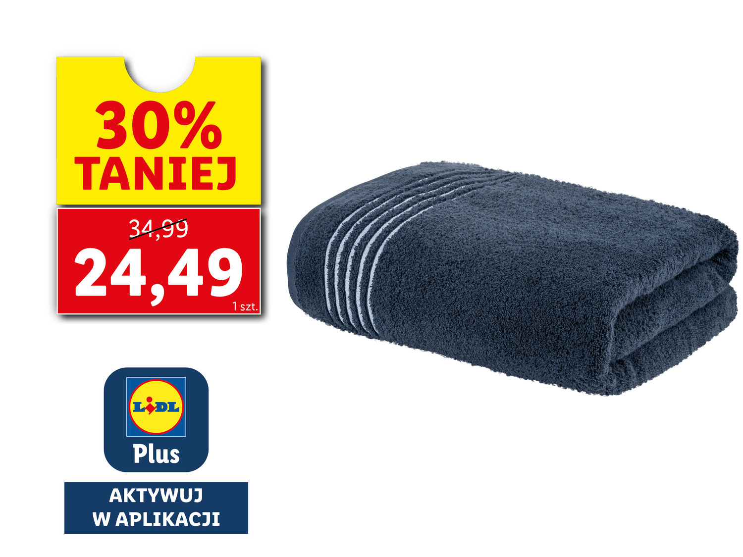 Ręcznik frotté 100 x 150 cm , cena 34,99 PLN
- miękki i puszysty
- chłonny ...