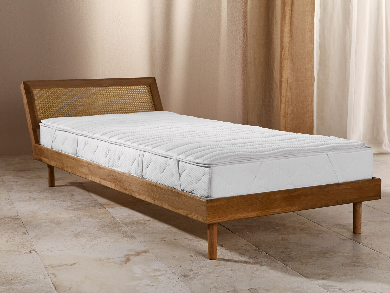 Nakładka na materac 90 x 200 cm Livarno, cena 89,90 PLN
- chroni materac lub kanapę ...