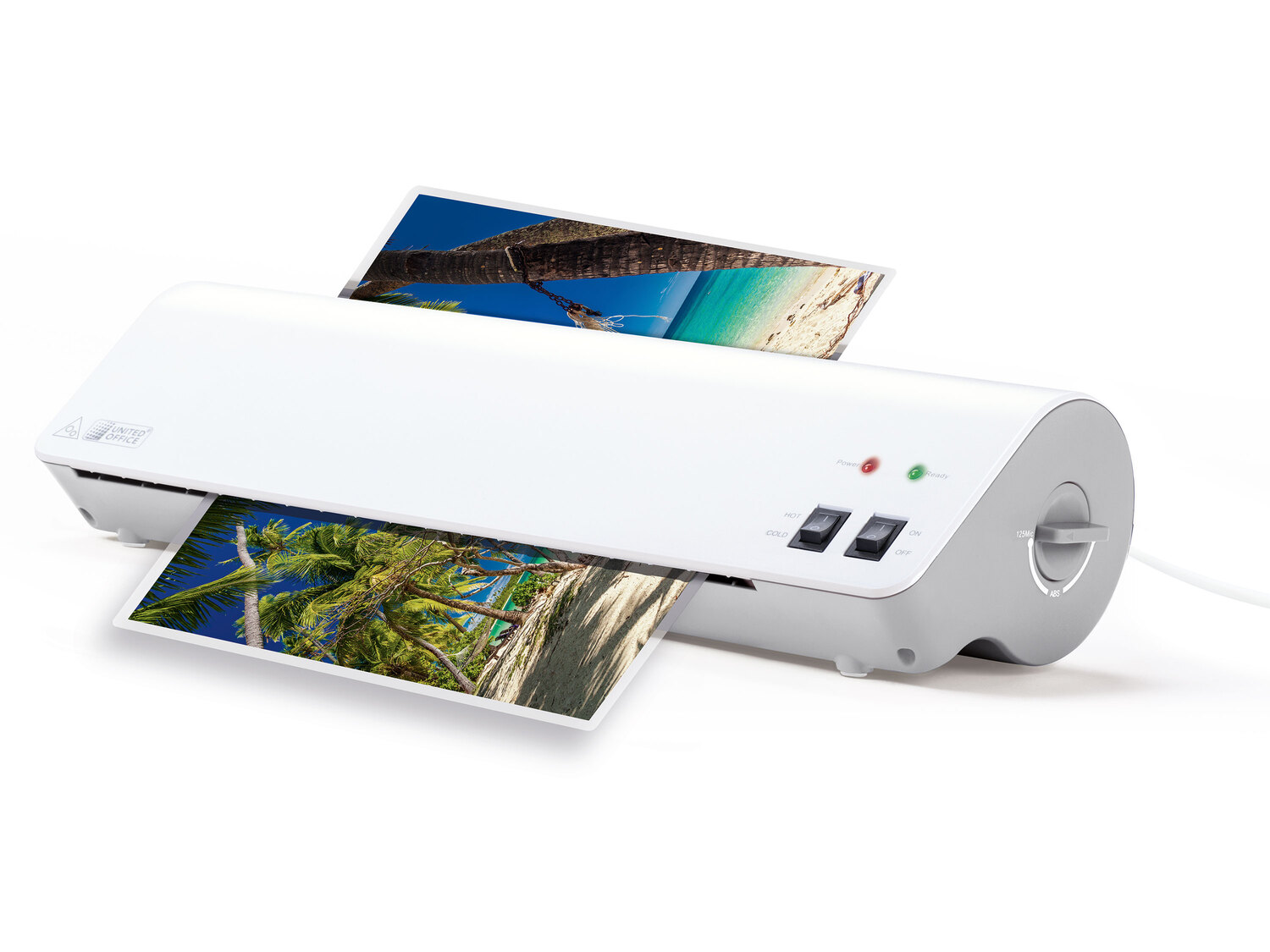 Laminator A3 i A4 United Office, cena 109,00 PLN
- regulowana prowadnica i automatyczne ...