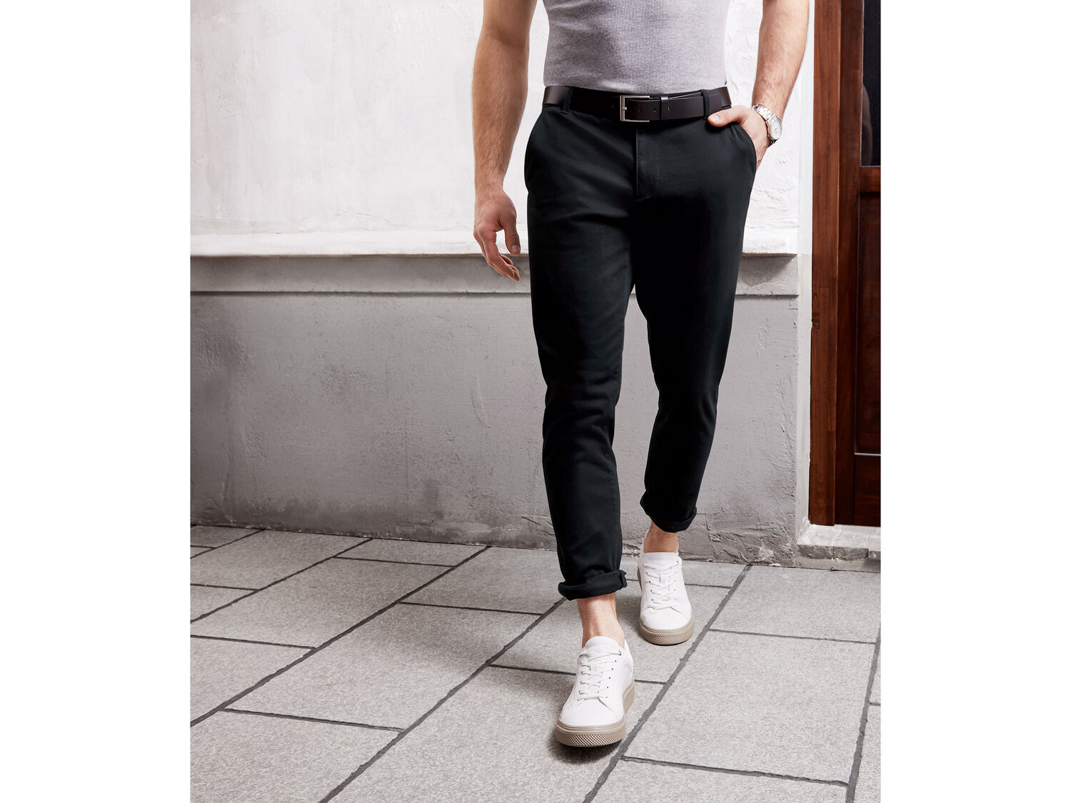 Spodnie chino męskie , cena 44,99 PLN
- 98% bawełny, 2% elastanu (LYCRA®)
- ...
