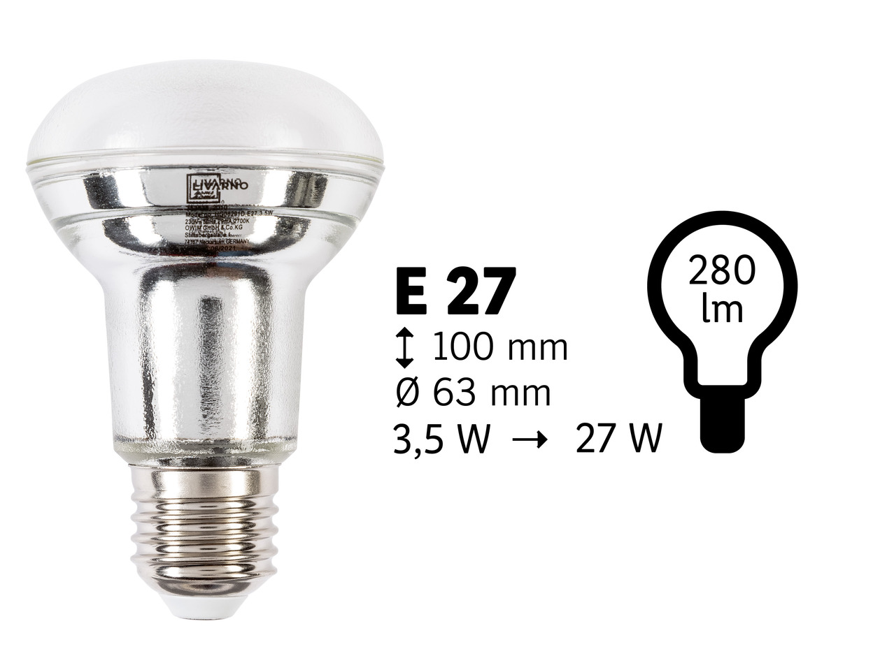 LIVARNO HOME® Żarówka LED , cena 4,99 PLN
LIVARNO HOME® Żarówka LED 4 ...