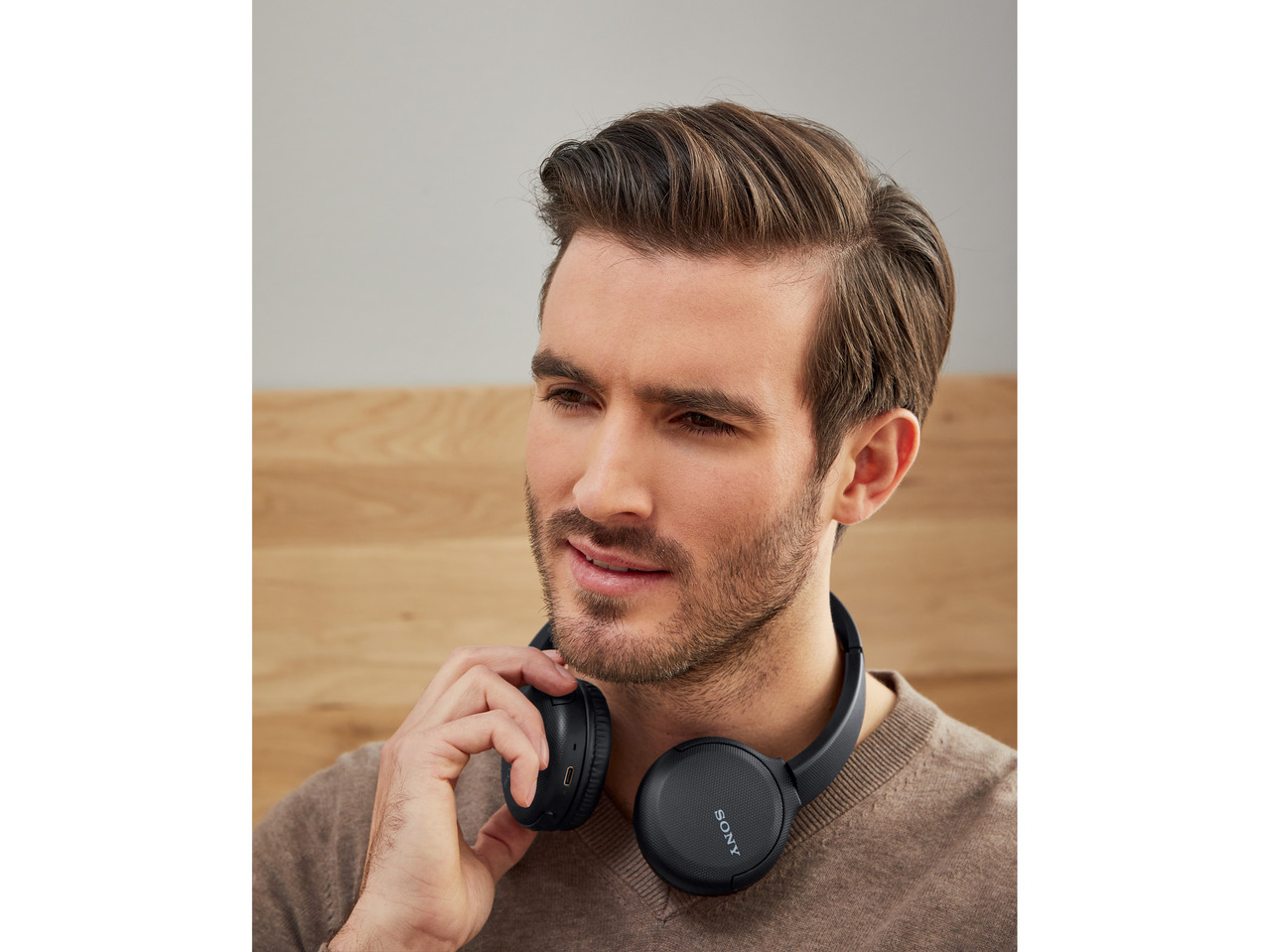 SONY® Bezprzewodowe słuchawki z Bluetooth® , cena 129 PLN
- z kablem USB-C
- ...