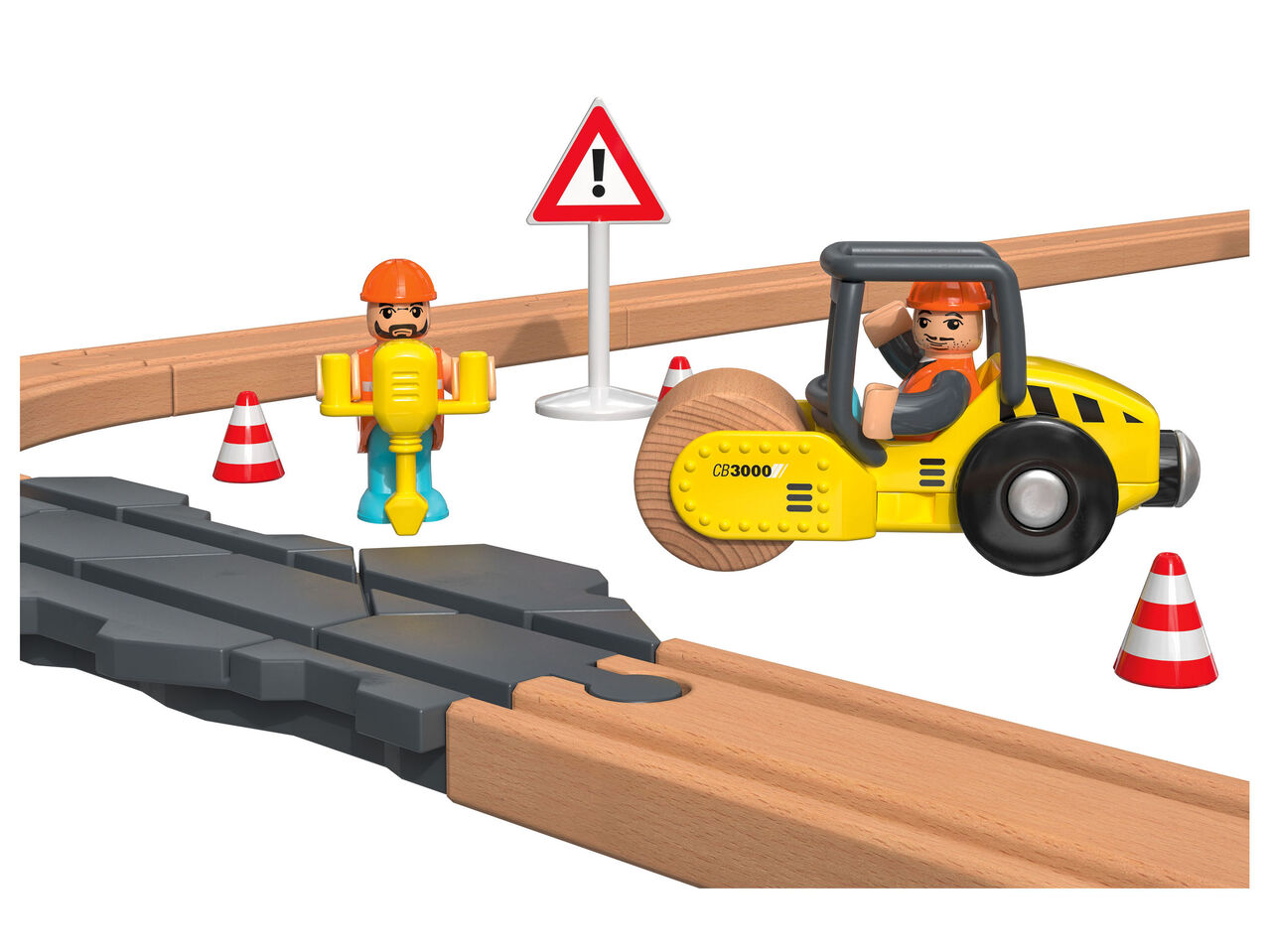 PLAYTIVE® Drewniana kolejka , cena 99 PLN
- bogaty zestaw akcesoriów m.in.: ...