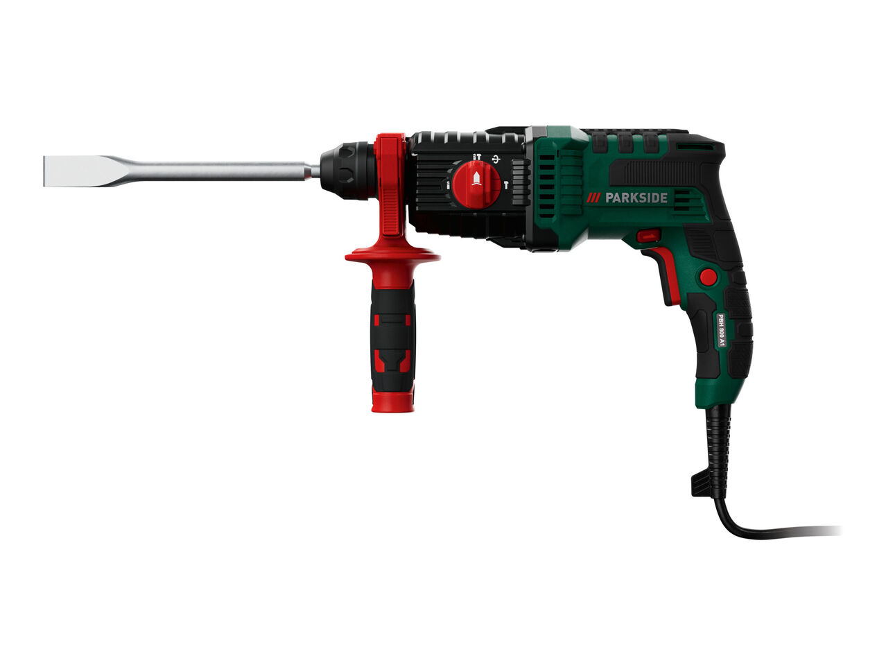 PARKSIDE PBH 800 A1 Młotowiertarka udarowa 800 W , cena 179 PLN
- do obróbki ...