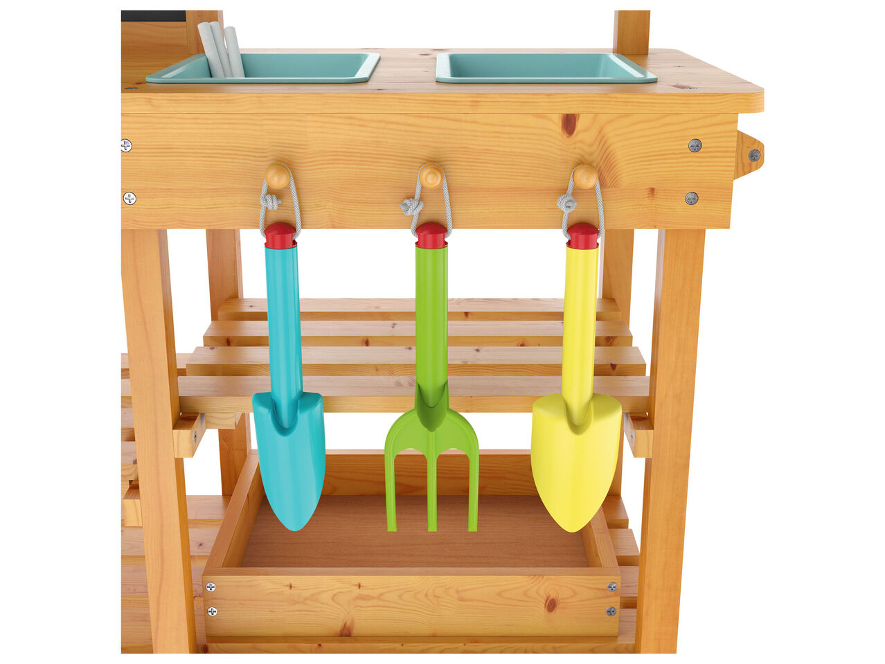 Playtive Drewniana kuchnia ogrodowa , cena 299 PLN
Playtive Drewniana kuchnia ogrodowa ...