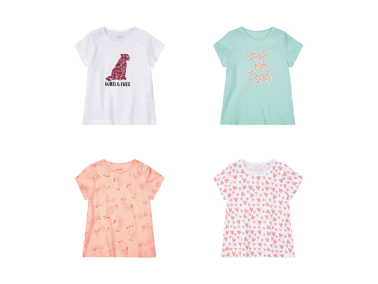 lupilu® T-shirty dziecięce, 2 szt. , cena 8,49 PLN
lupilu® T-shirty dziecięce, ...