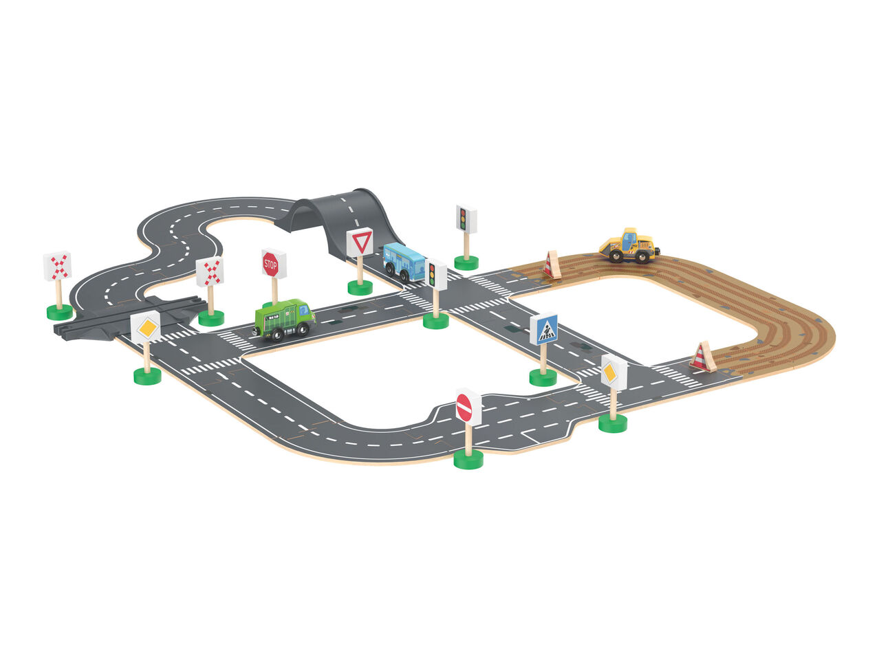 PLAYTIVE® Drewniany zestaw ulic z pojazdami - Lidl , cena 99 PLN
PLAYTIVE® Drewniany ...