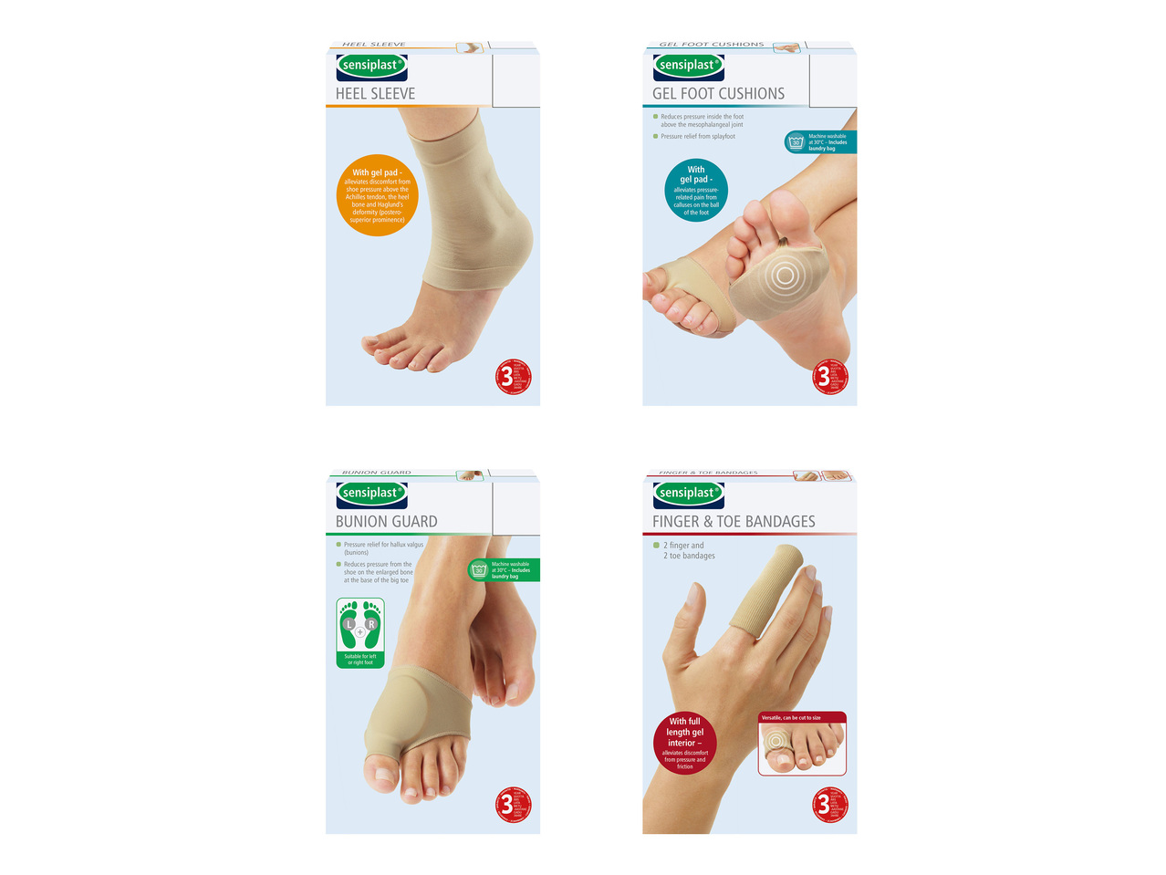 SENSIPLAST® Skarpetka na piętę, poduszeczka , cena 12,99 PLN
SENSIPLAST® Skarpetka ...