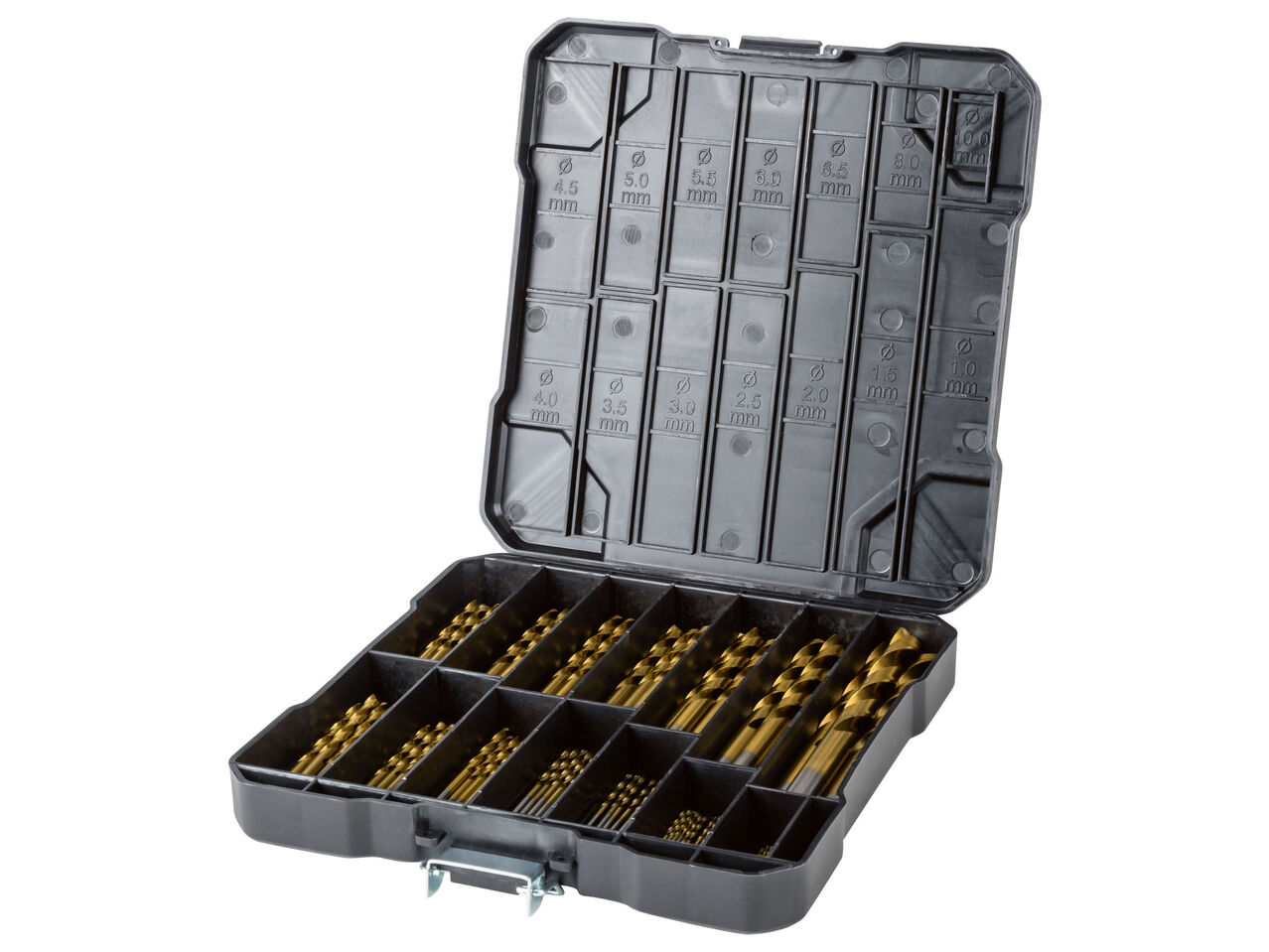 PARKSIDE® Zestaw wierteł HSS, 107 elementów , cena 99 PLN
- 107 elementów ...