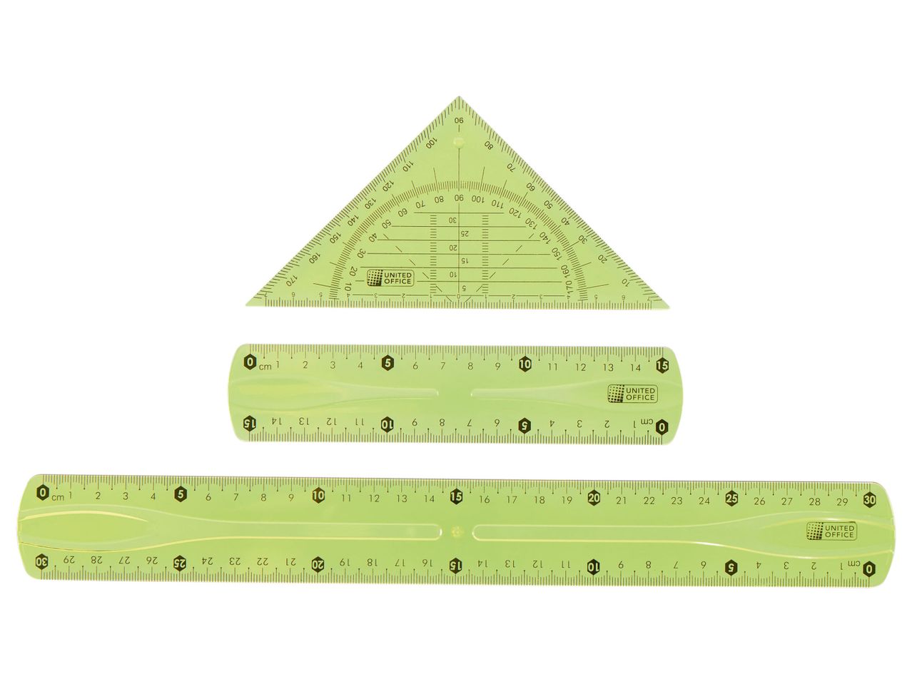 UNITED OFFICE® Zestaw geometryczny , cena 4,99 PLN
UNITED OFFICE® Zestaw geometryczny ...