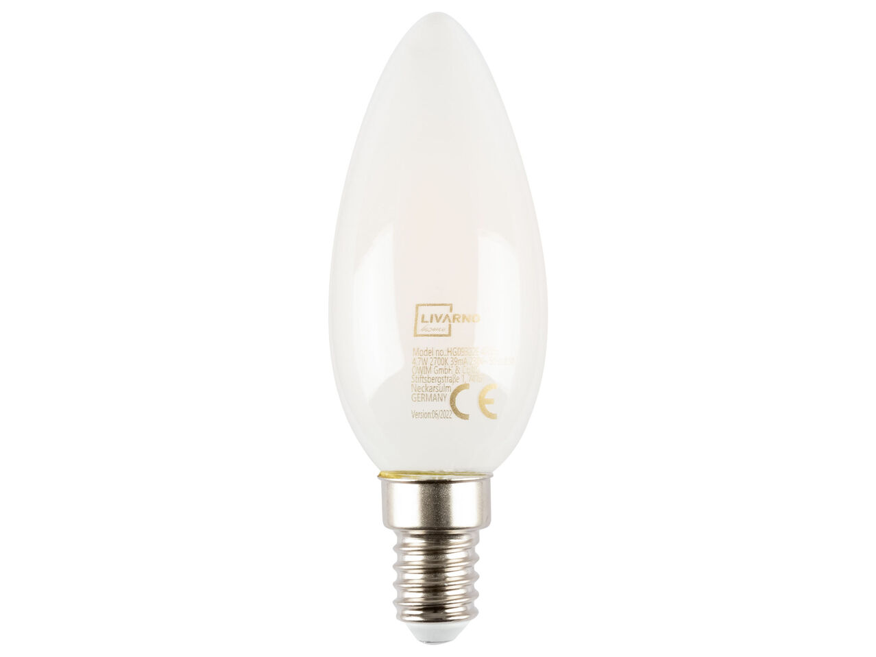 LIVARNO HOME® Żarówka filamentowa LED , cena 7,99 PLN
LIVARNO HOME® Żarówka ...
