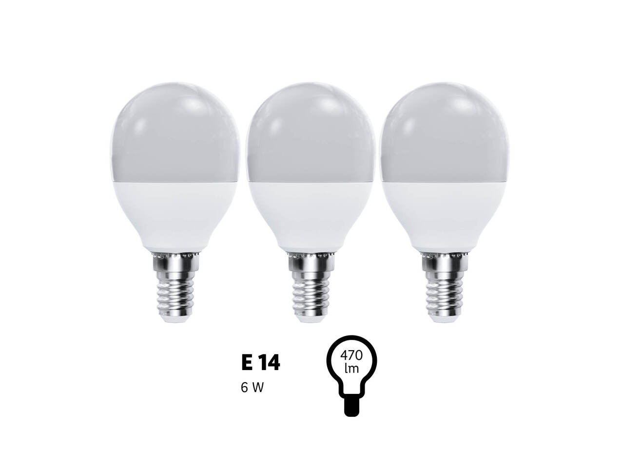 LIVARNO HOME® Żarówki LED, 2 lub 3 szt. , cena 12,99 PLN