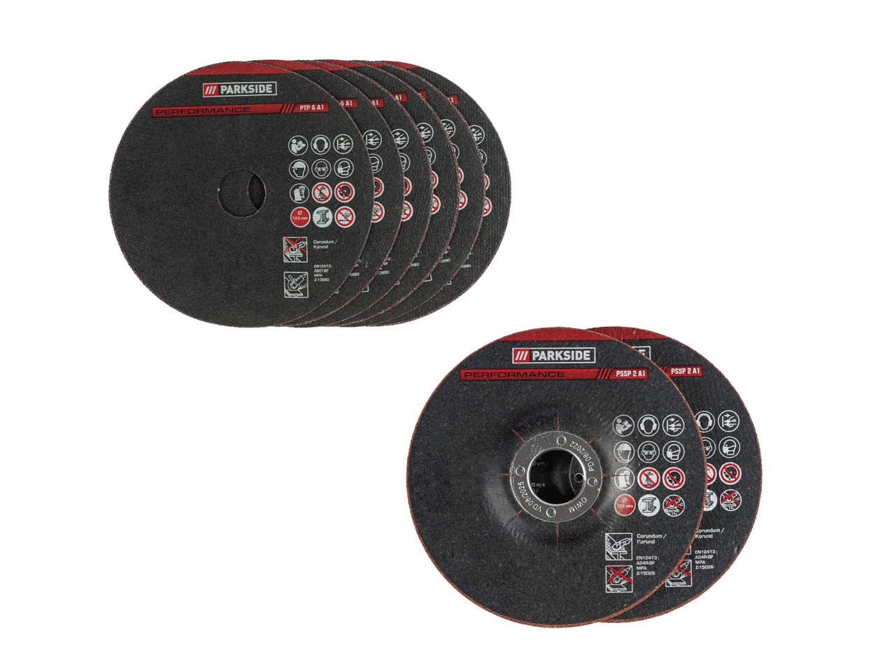 PARKSIDE® Zestaw tarcz tnących, 6 szt. lub zestaw , cena 24,99 PLN 
PARKSIDE® ...