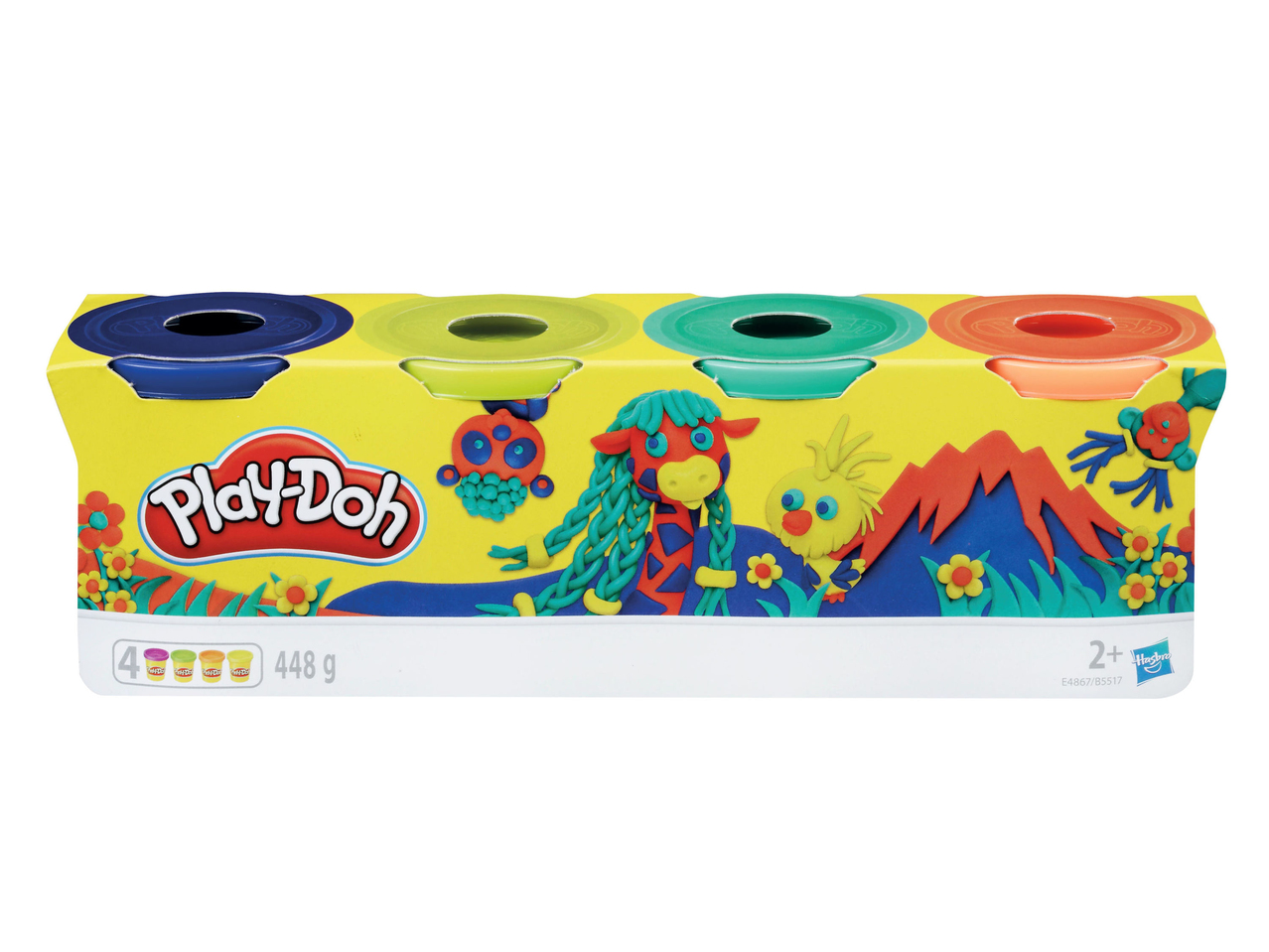PLAY-DOH® Zestaw ciastolin 4 x 112 g , cena 19,99 PLN