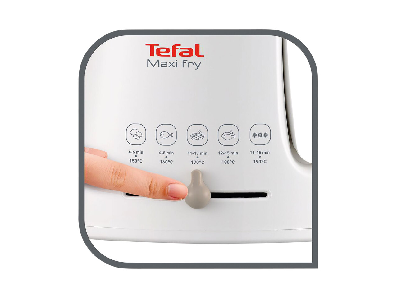 TEFAL® Frytkownica Maxifry, 1900 W , cena 219 PLN
- nienagrzewające się ścianki
- ...