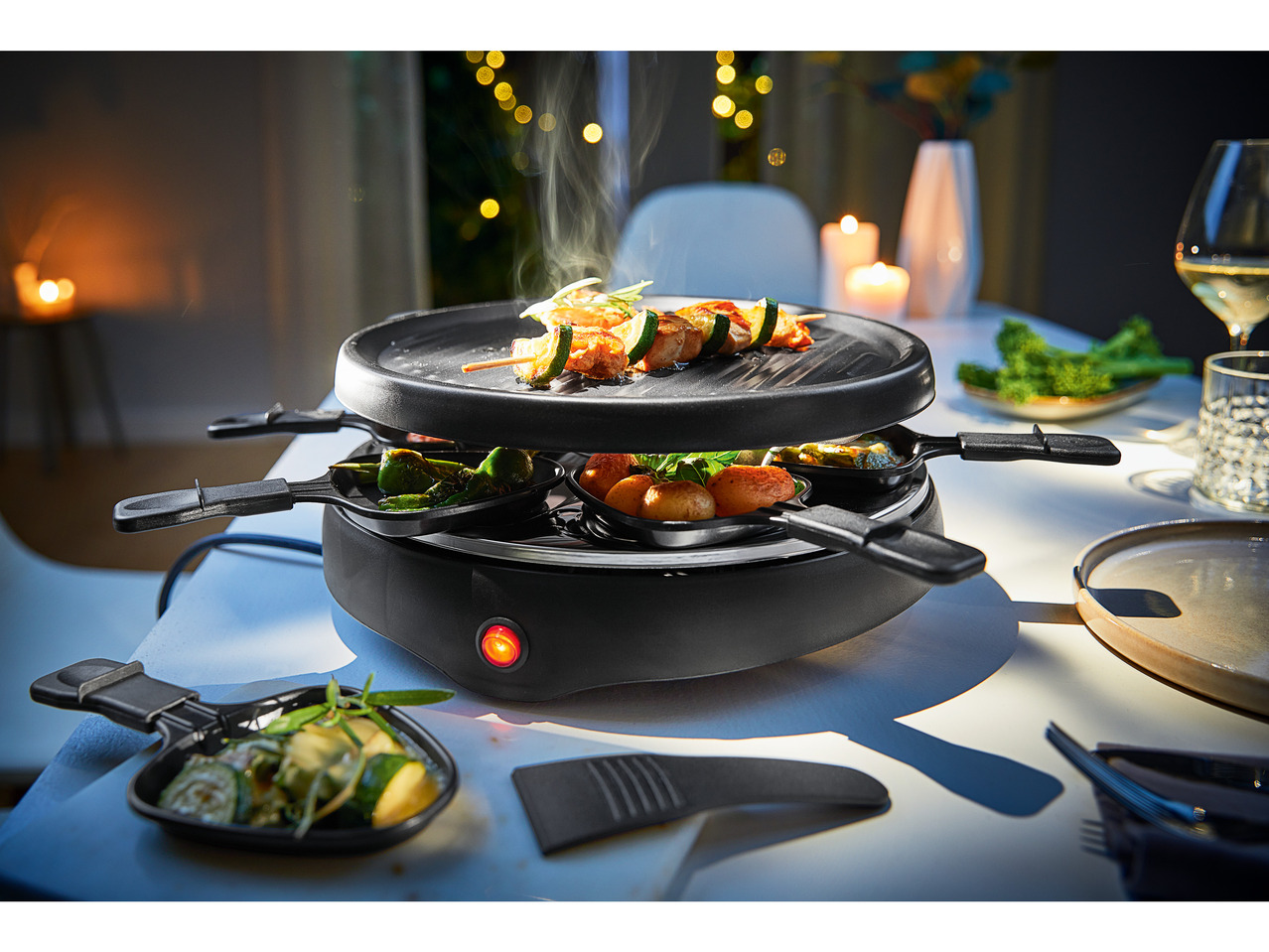 SILVERCREST KITCHEN TOOLS® Grill do raclette , cena 129 PLN 
SILVERCREST KITCHEN ...