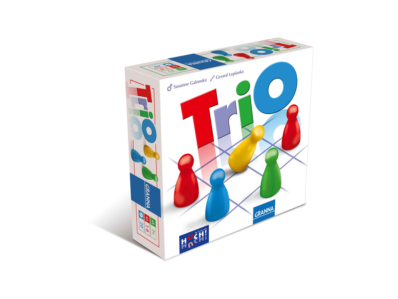 GRANNA® Gra Trio lub Unikat , cena 39,99 PLN
TRIO:
- Gra ćwiczy spostrzegawczość ...