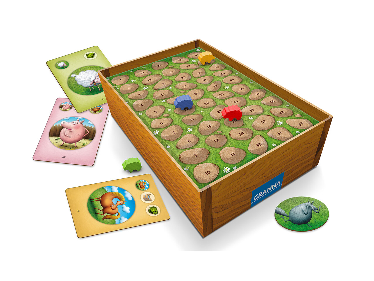 GRANNA® Gra Superfarmer - wersja karciana , cena 29,99 PLN
- od 2-5 graczy
Superfarmer ...