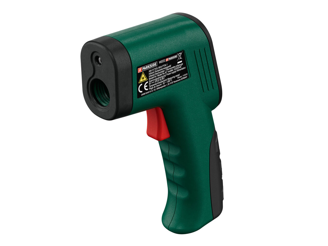 PARKSIDE® Termometr na podczerwień , cena 99 PLN
PARKSIDE® Termometr na podczerwień ...