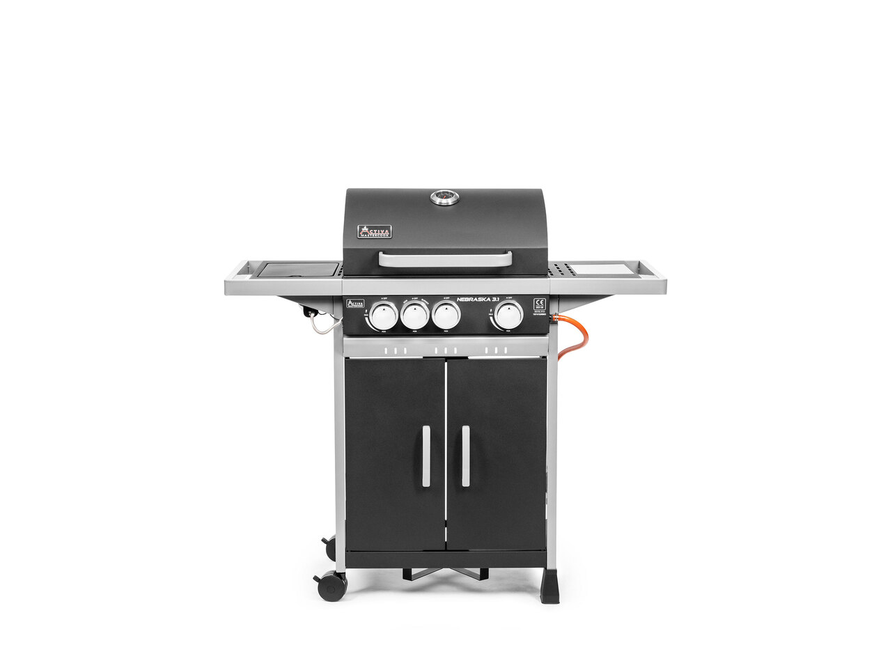 ACTIVA MASTERCOOK® Grill gazowy Nebraska 3 + , cena 1199 PLN 
ACTIVA MASTERCOOK® ...