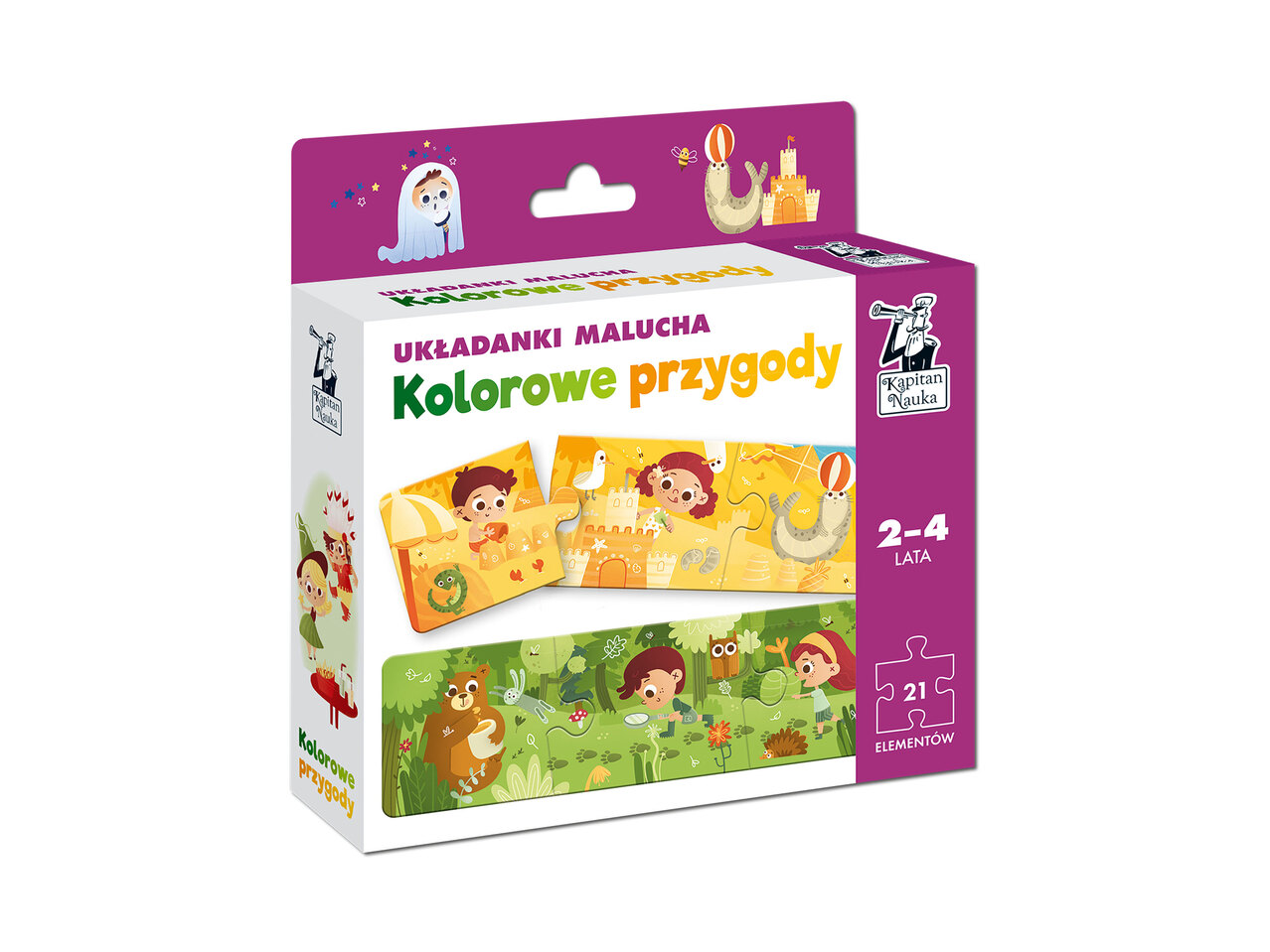KAPITAN NAUKA® Układanka dla malucha , cena 17,99 PLN
KAPITAN NAUKA® Układanka ...