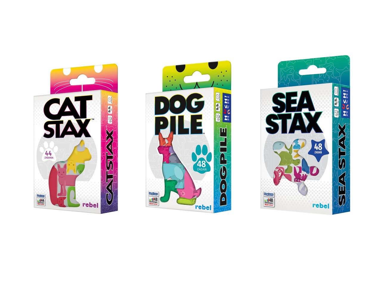 Gra Cat Stax, Dog Pile lub Sea Stax , cena 39,99 PLN
Gra Cat Stax, Dog Pile lub ...