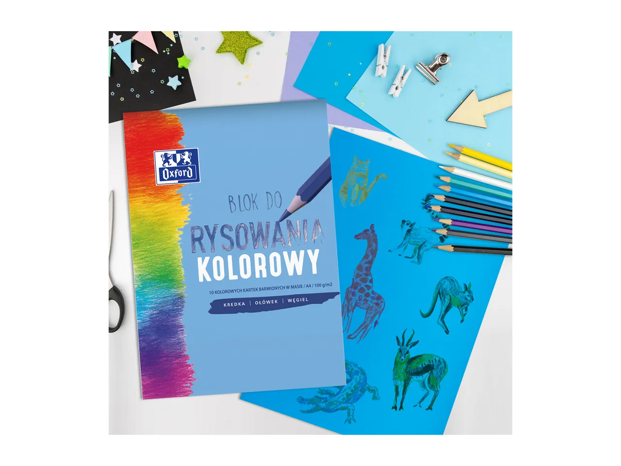 Oxford Blok rysunkowy A4, 10 kartek , cena 4,99 PLN
Oxford Blok rysunkowy A4, 10 ...