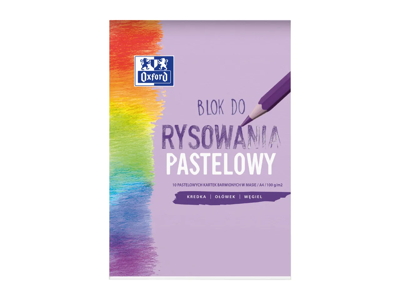 Oxford Blok rysunkowy A4, 10 kartek , cena 4,99 PLN
Oxford Blok rysunkowy A4, 10 ...