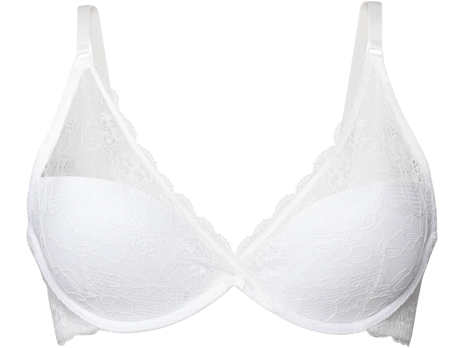 Biustonosz z trójkątnymi miseczkami Esmara Lingerie, cena 22,99 PLN
- rozmiary: ...