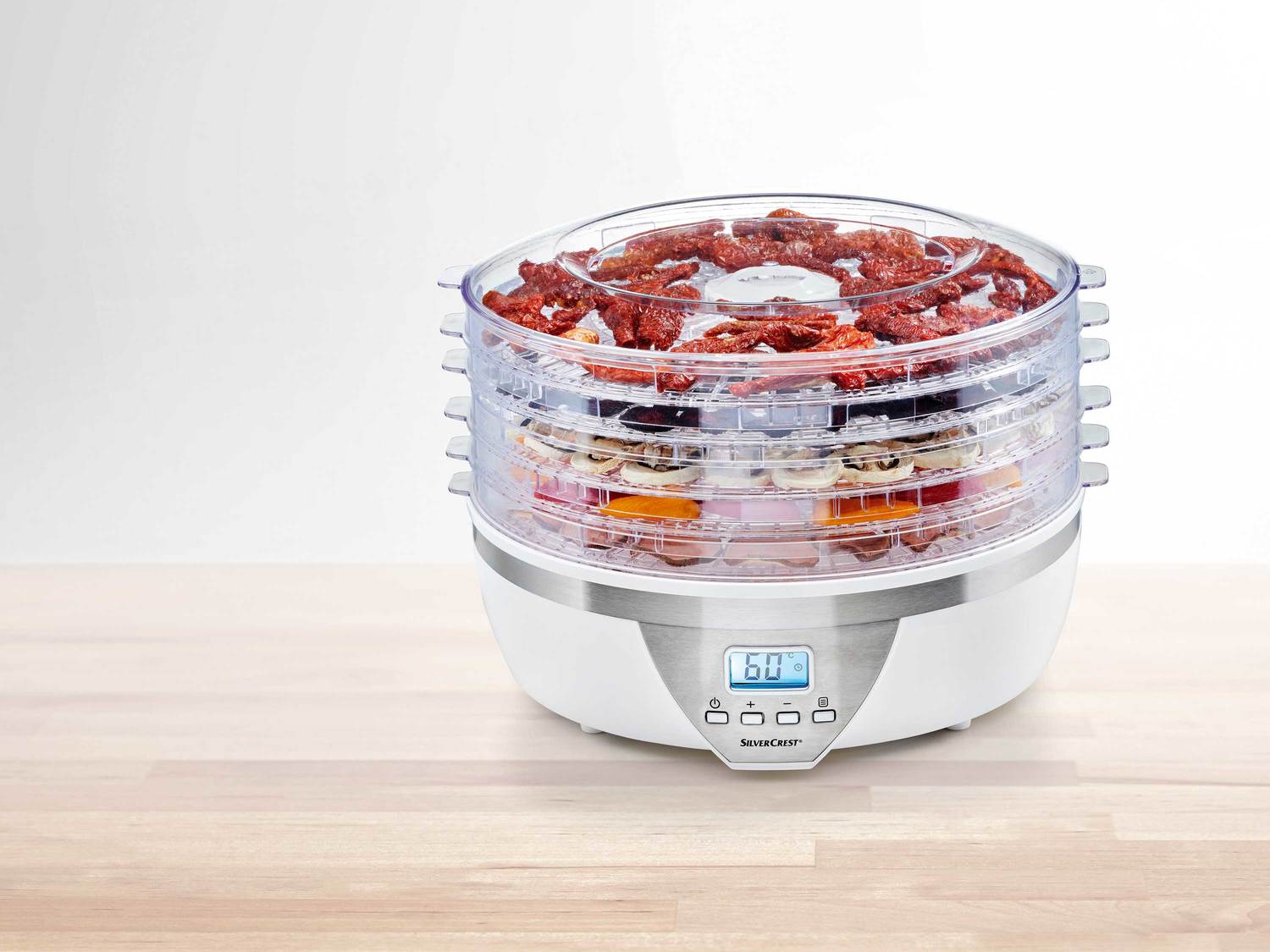 Suszarka 350 W Silvercrest Kitchen Tools, cena 111,00 PLN
Do suszenia: grzybów, ...