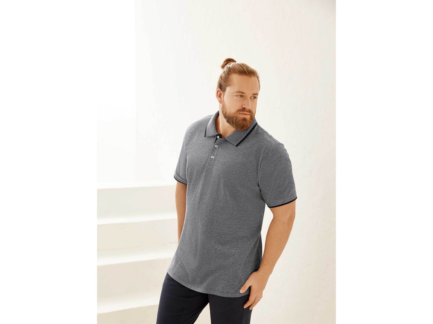 Koszulka polo Livergy, cena 29,99 PLN 
- 100% bawełny
- rozmiary: XXL-4XL
- ...