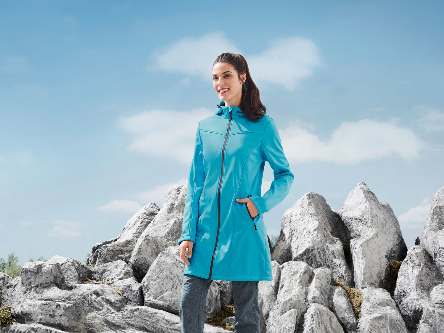 Płaszcz kurtka Softshell Crivit, cena 55,00 PLN
- materiał niewchłaniający ...