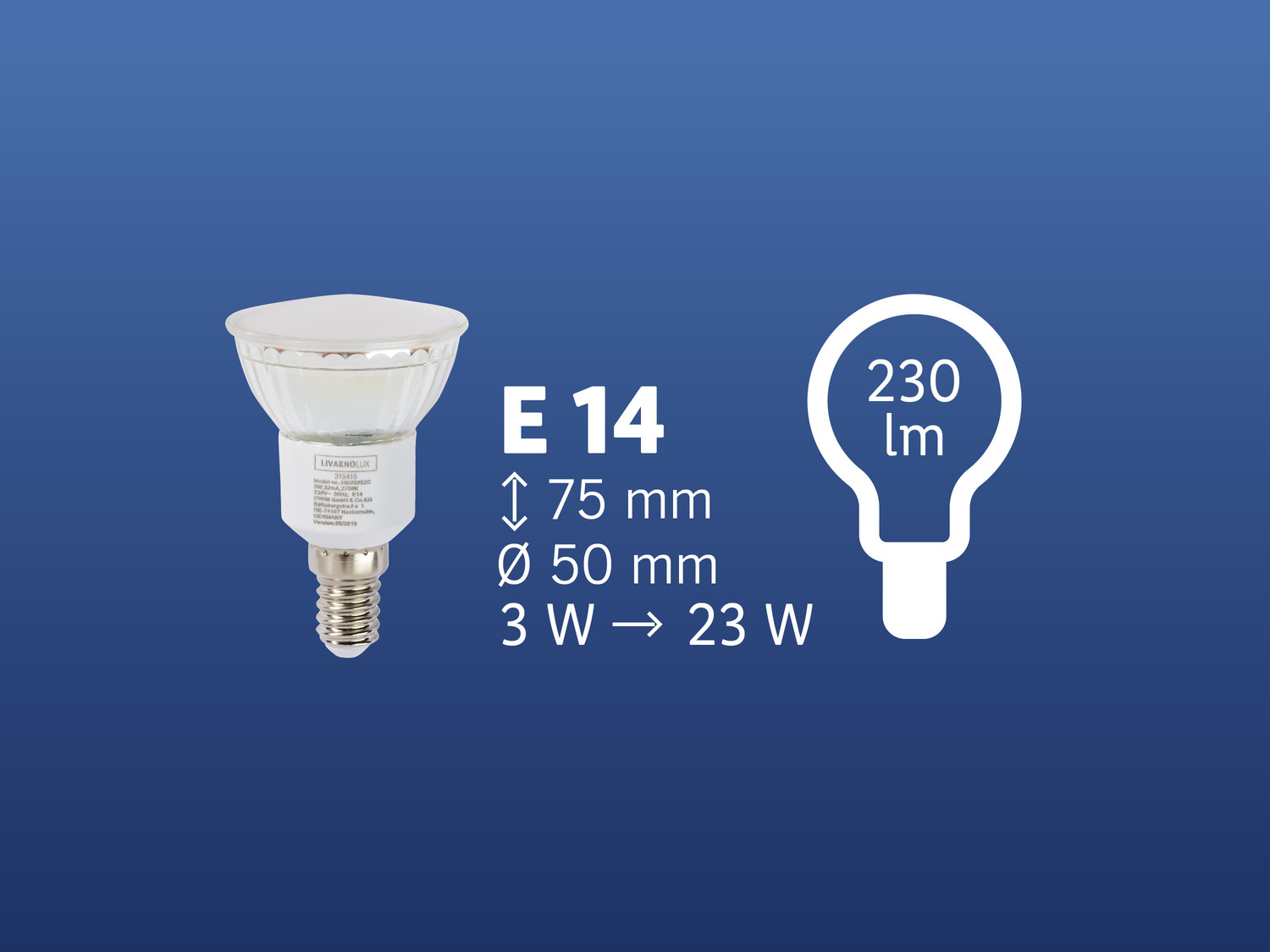 Żarówka LED Livarno Lux, cena 6,99 PLN
- klasa energetyczna A+
- ilość cykli ...