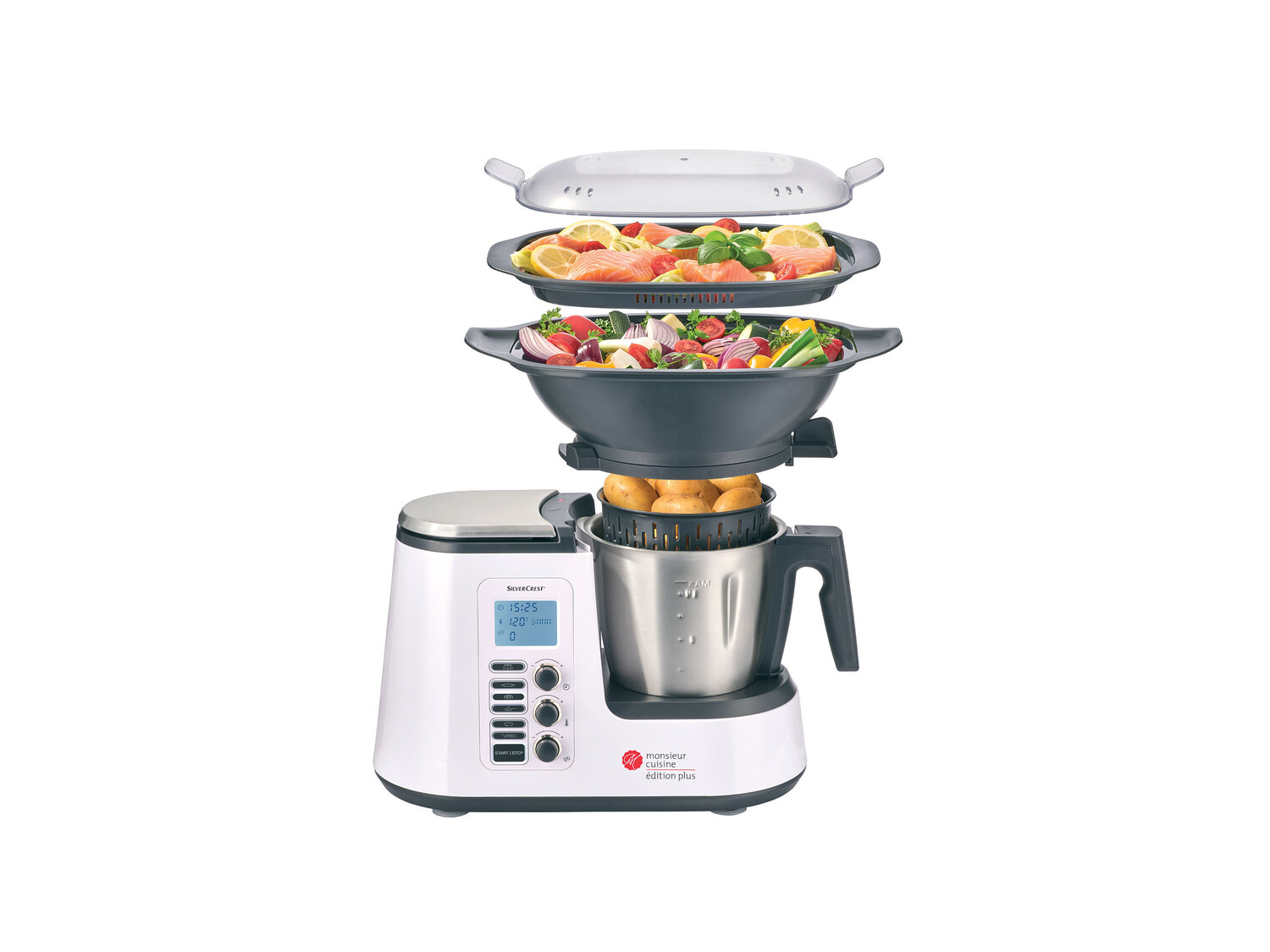 Robot kuchenny Silvercrest Kitchen Tools Monsieur cuisine édition plus , cena 888,00 ...